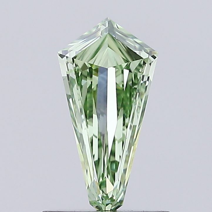 0.49ct Kite Fancy Intense Green VS1