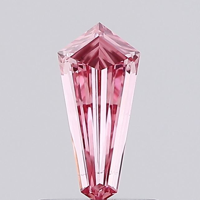 0.35ct Kite Fancy Intense Pink VS2