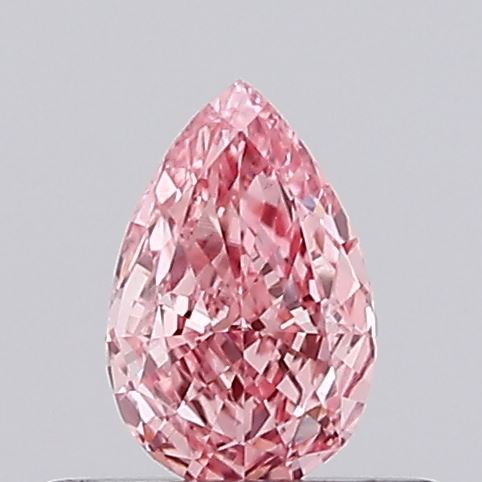 0.28ct Pear Fancy Vivid Pink VVS2