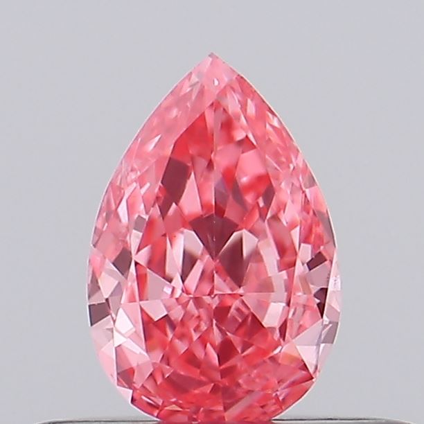 0.28ct Pear Fancy Vivid Pink VVS2