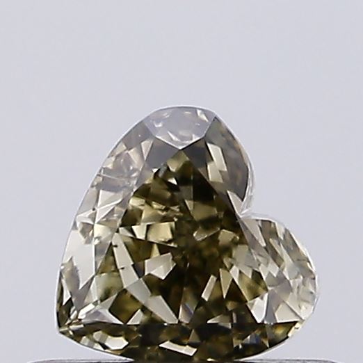 0.37ct Heart Fancy Intense Gray VS2