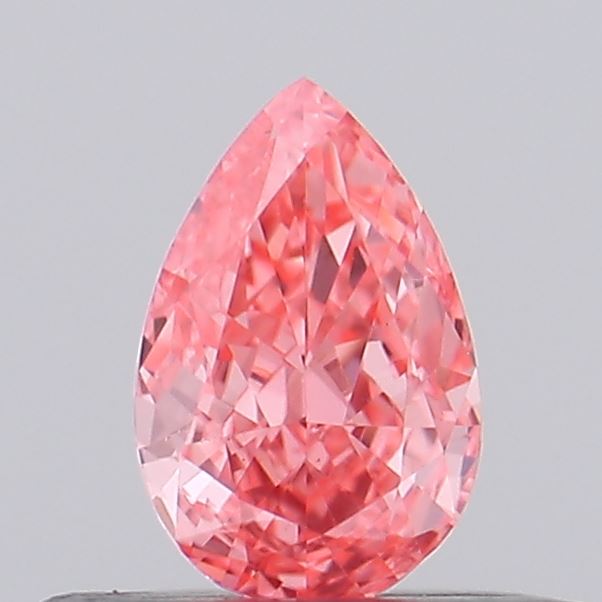 0.25ct Pear Fancy Vivid Pink VVS2