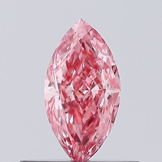 0.36ct Marquise Fancy Intense Pink VS1