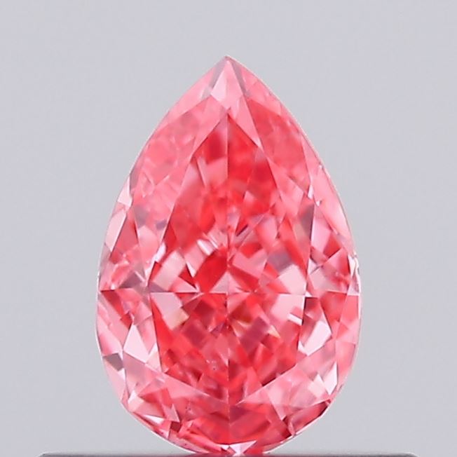 0.35ct Pear Fancy Vivid Pink VS1