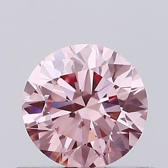 0.43ct Round Fancy Intense Pink VVS2