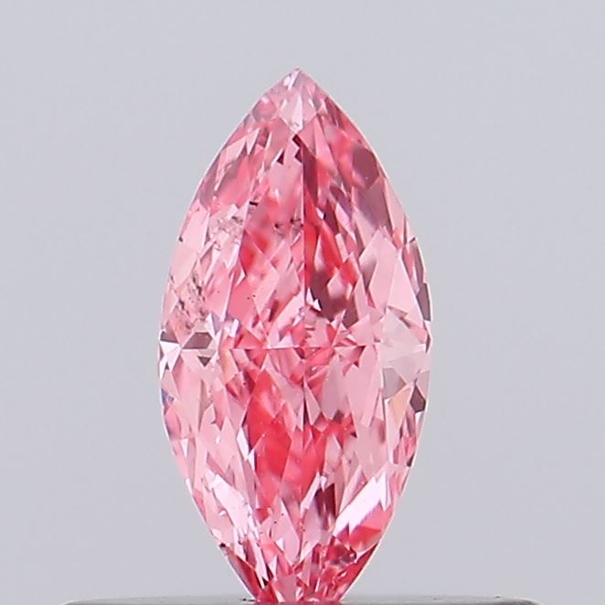 0.29ct Marquise Fancy Vivid Pink VS2
