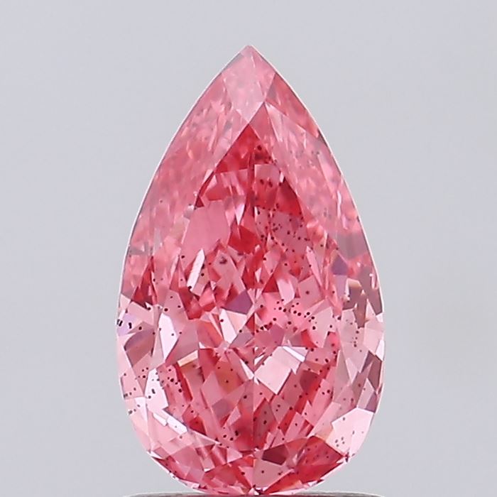 1ct Pear Fancy Vivid Pink VS1