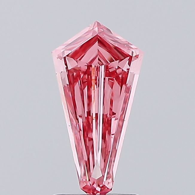 0.88ct Kite Fancy Intense Pink VS1