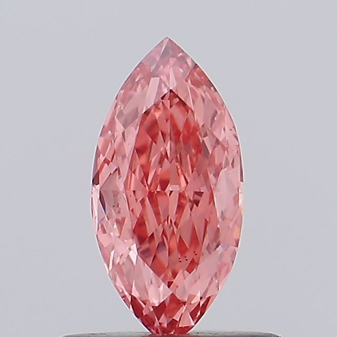 0.51ct Marquise Fancy Vivid Pink VS1