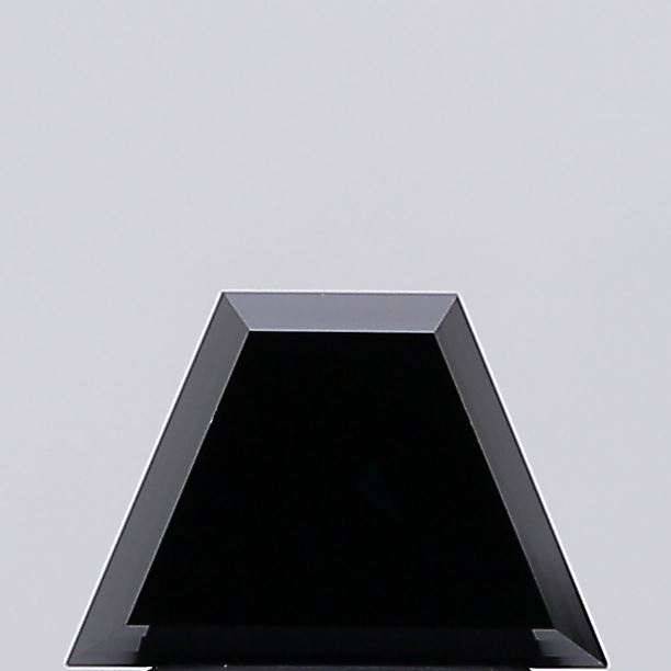1.01ct Trapezoid Fancy Vivid Black VS1
