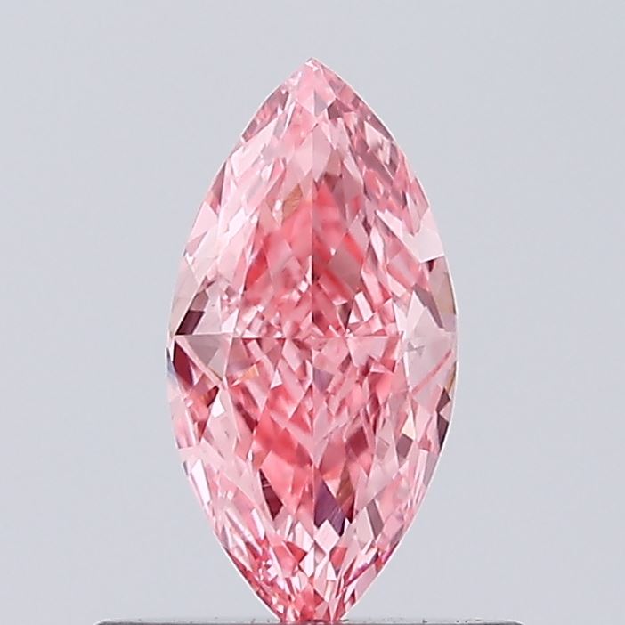0.44ct Marquise Fancy Intense Pink VVS2
