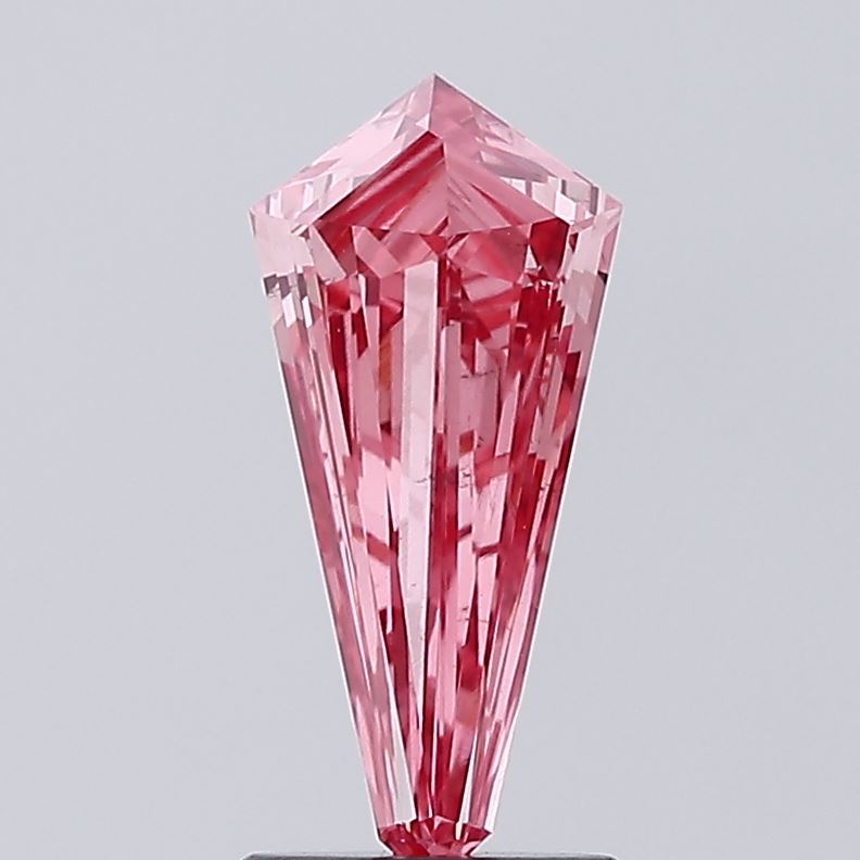 0.98ct Kite Fancy Intense Pink VS2