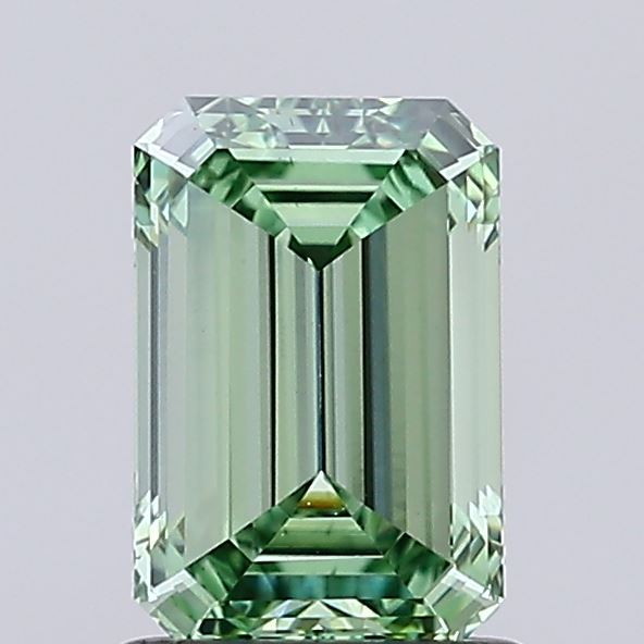 1.25ct Emerald Fancy Intense Green VS1