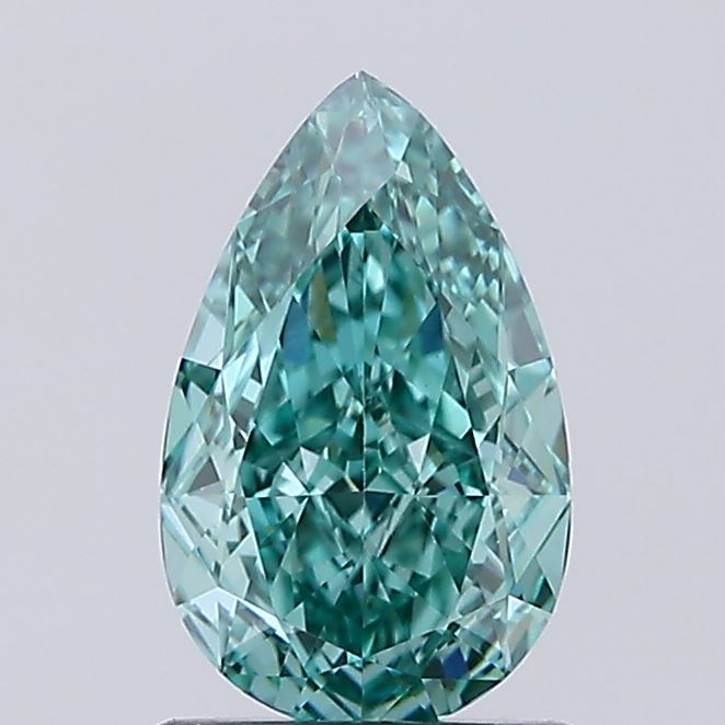 1.2ct Pear Fancy Intense Green VVS2
