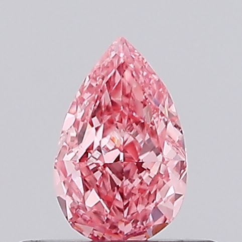 0.3ct Pear Fancy Vivid Pink VS1