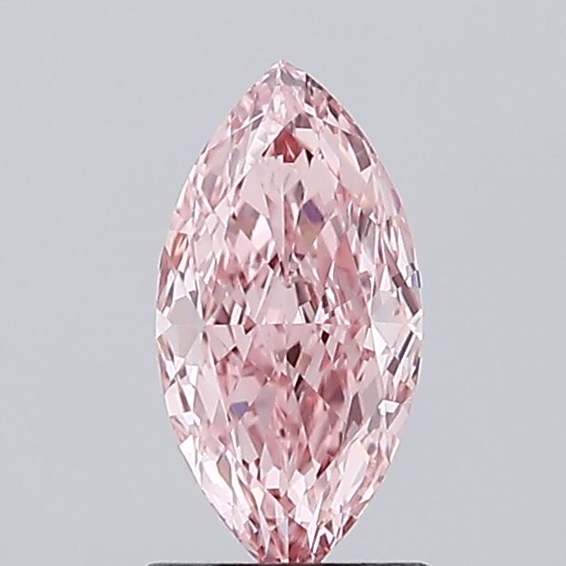 1.06ct Marquise Fancy Intense Pink VS1