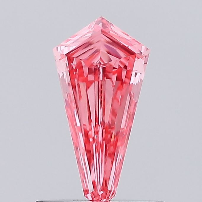 0.46ct Kite Fancy Intense Pink VS1