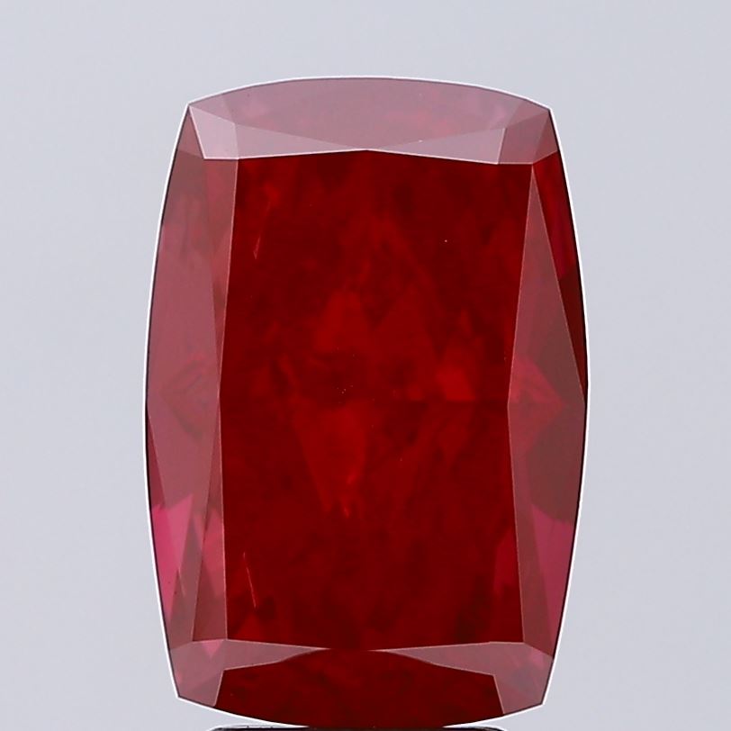 4.8ct Cushion Fancy Vivid Red VVS2