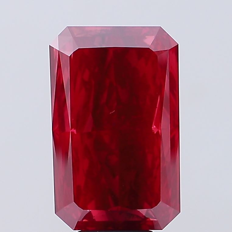 10.06ct Radiant Fancy Vivid Red VS2