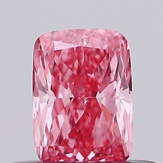 0.33ct Cushion Fancy Vivid Pink VVS2