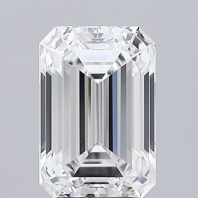 3.05ct Emerald · D · VVS2 · IGI