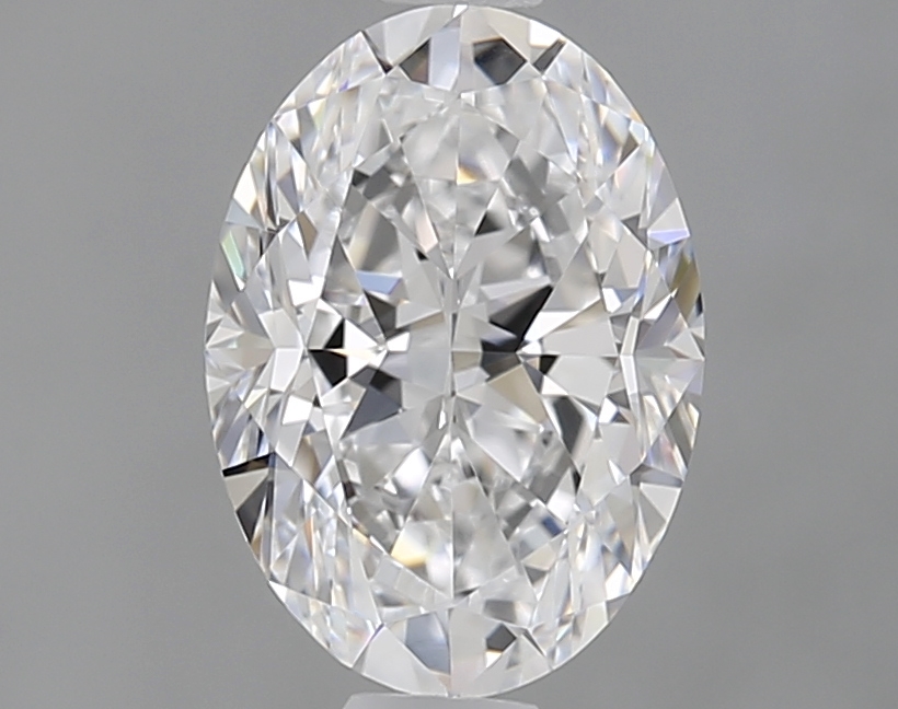 1.10 ct. oval Lab Grown Diamond front image