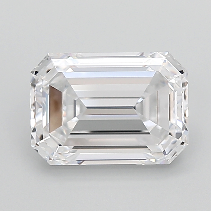Emerald cut 4.04ct D IF