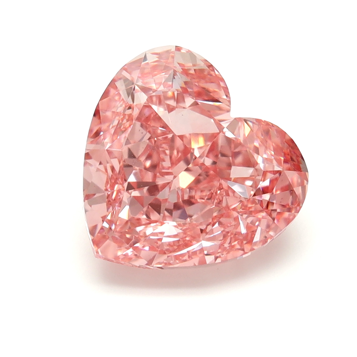 Heart 4.56ct Fancy Vivid Pink VS1