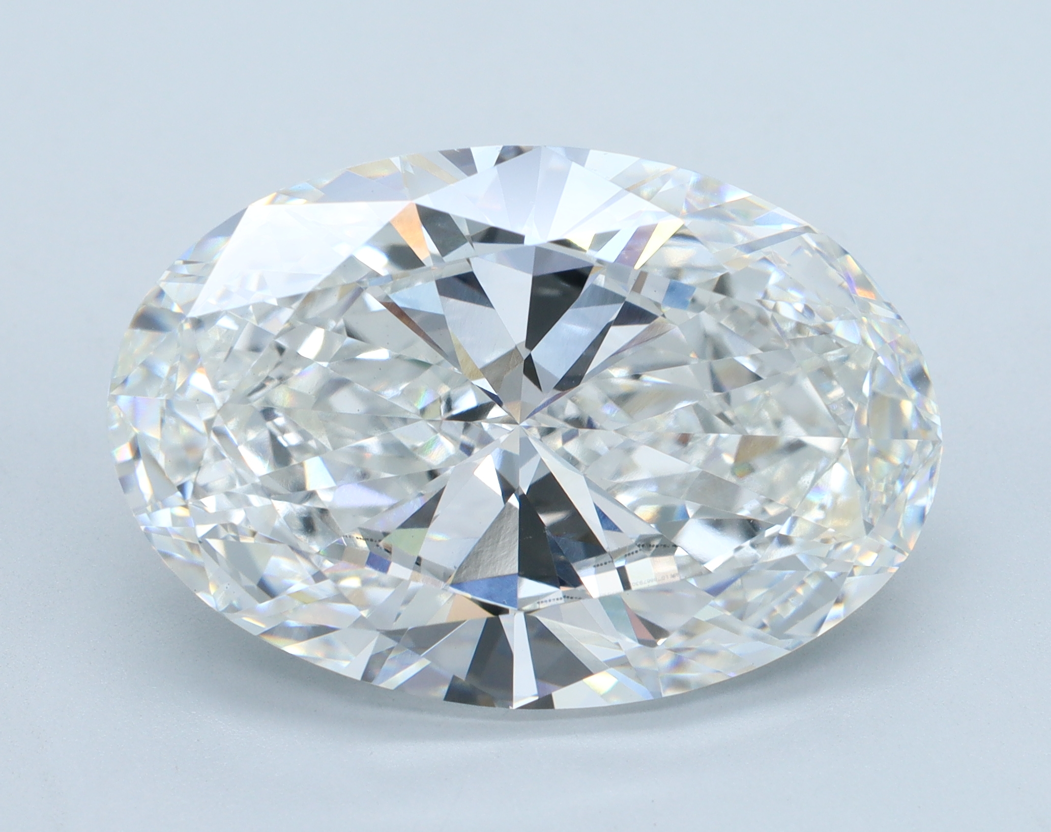 Oval 15ct F VVS2