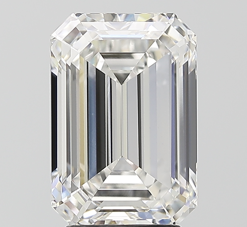4.1ct Emerald · F · VS1 · IGI