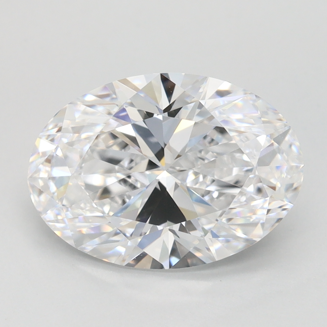 2.55 carat f VS1 EX Cut IGI oval diamond