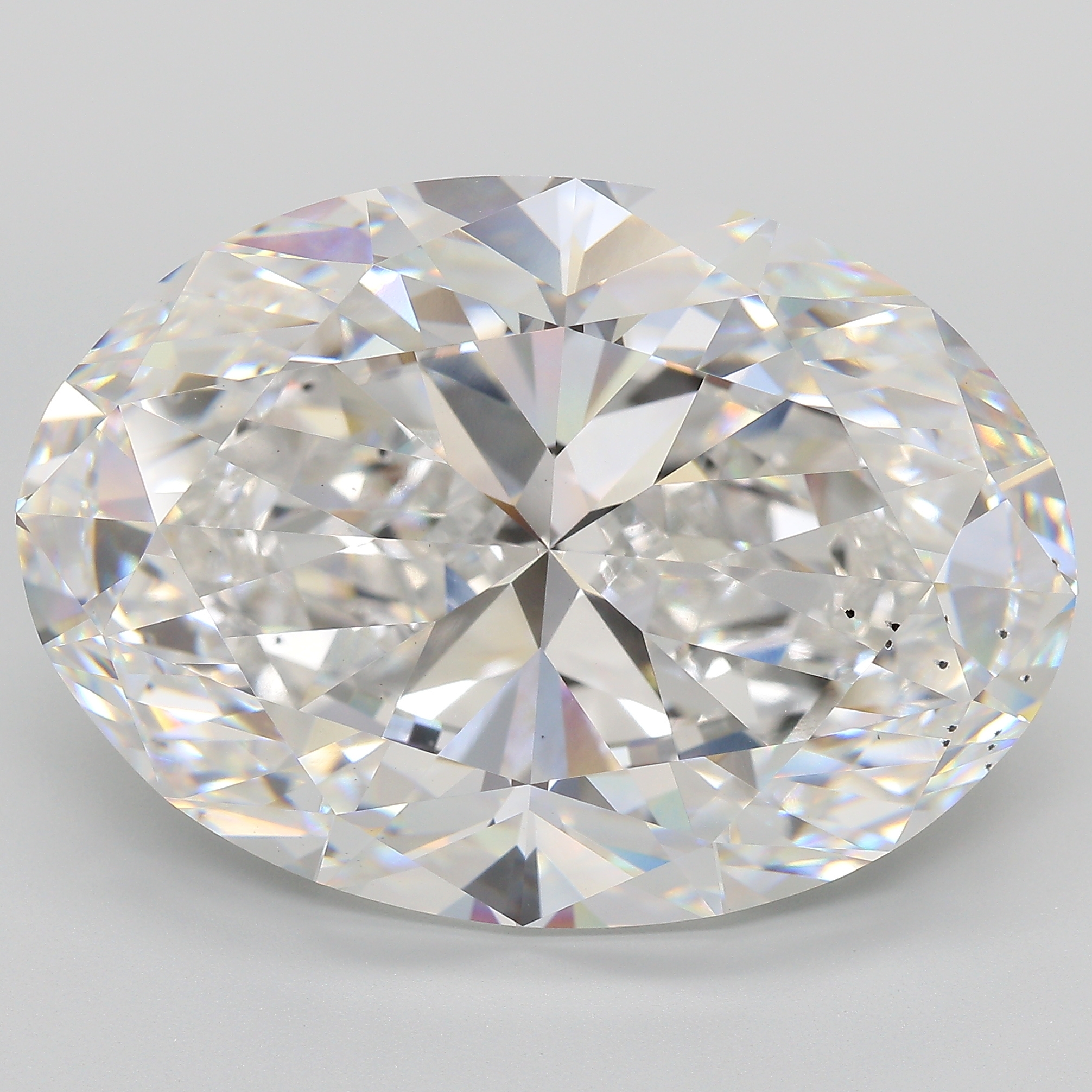 Oval 40.9ct E VS2