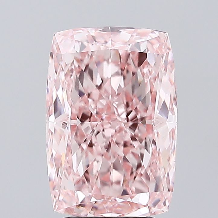 4.25ct Cushion Fancy Vivid Pink VVS2 IGI