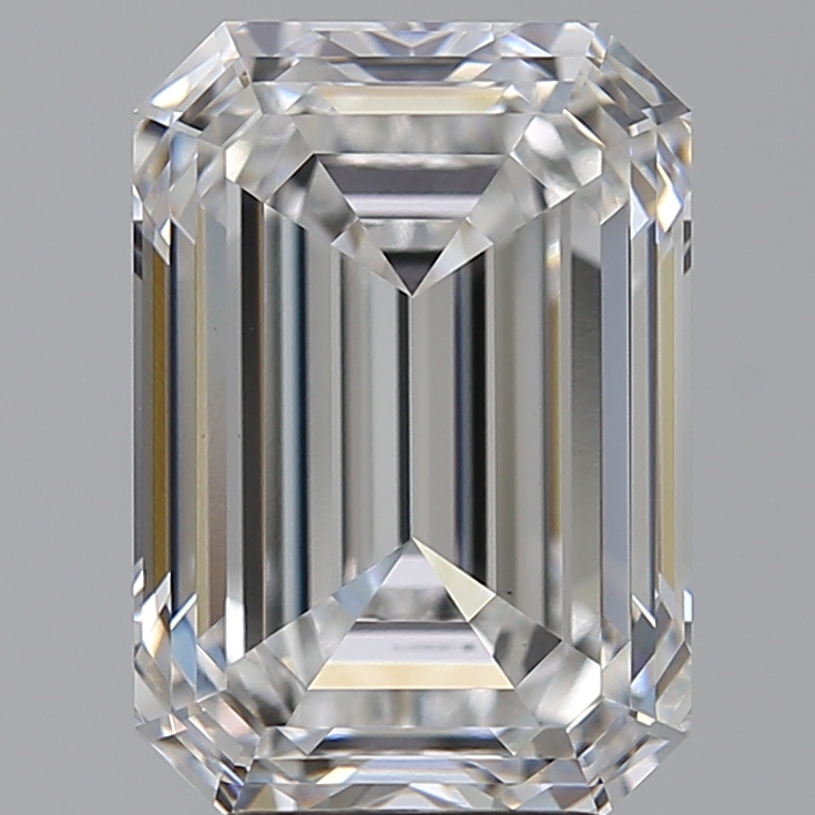 Emerald cut 5.01ct D VS1