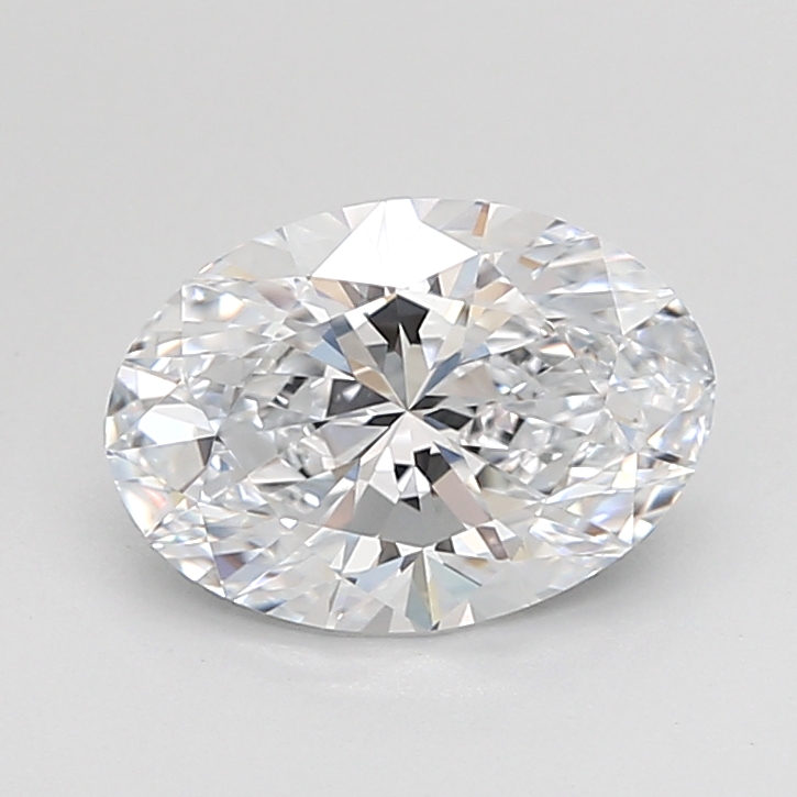 2.01 ct. oval Lab Grown Diamond front image