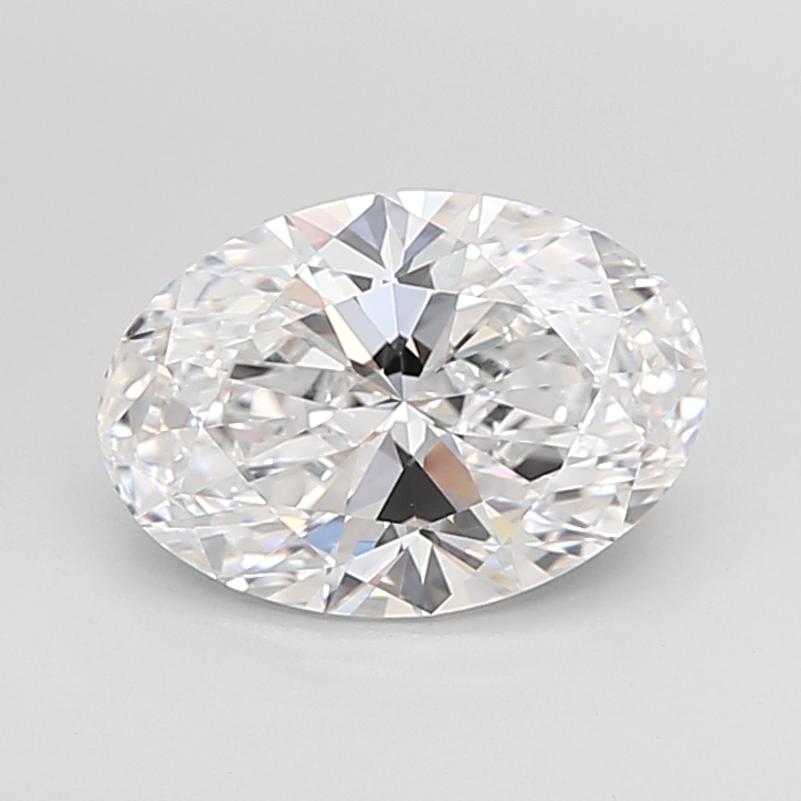 3.02 ct. oval Lab Grown Diamond front image