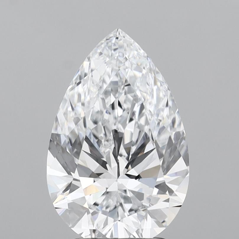2.62 ct. pear Lab Grown Diamond front image
