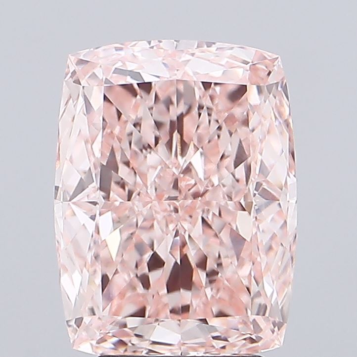 4.23ct Cushion Fancy Intense Pink VVS1 IGI