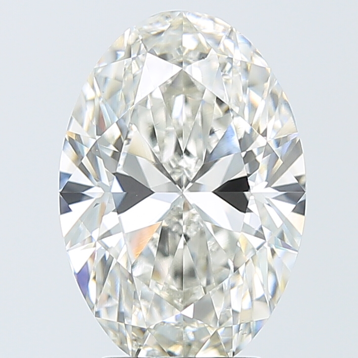 4.08ct Oval Lab-Grown Diamond · G/VS1