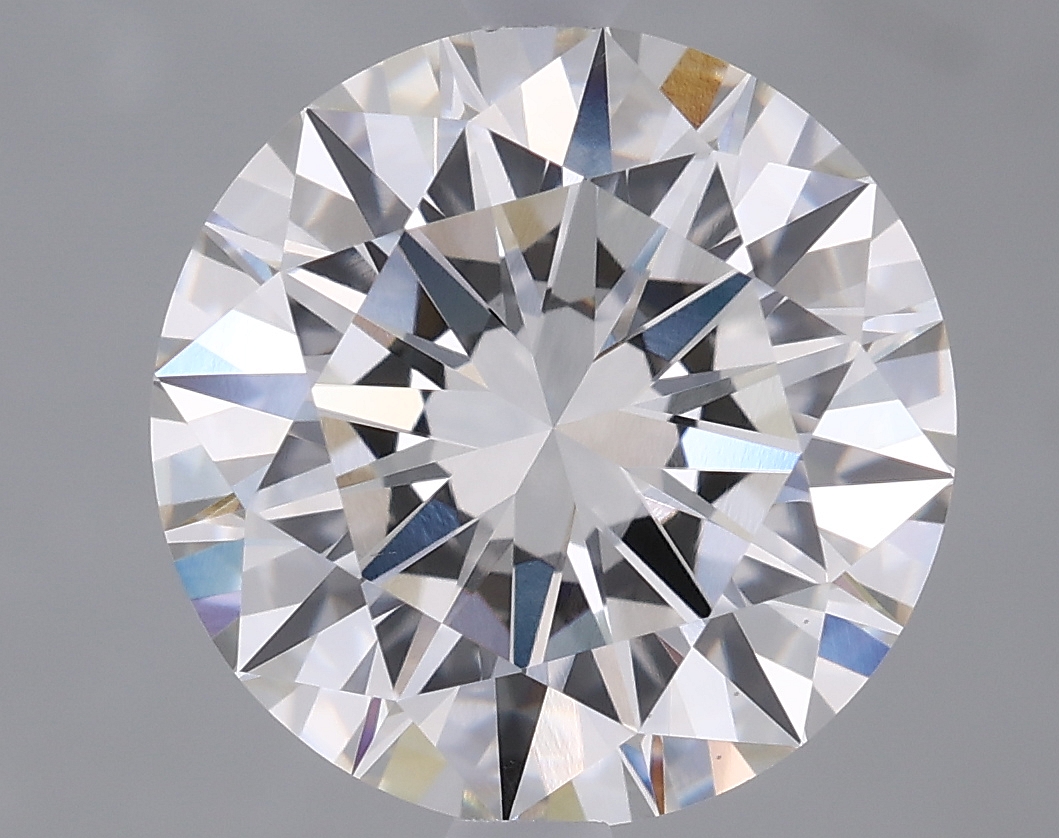 3.04ct Round · F · VVS1 · IGI