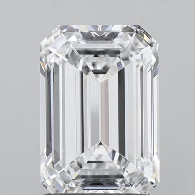 1.58 ct. emerald Lab Grown Diamond front image