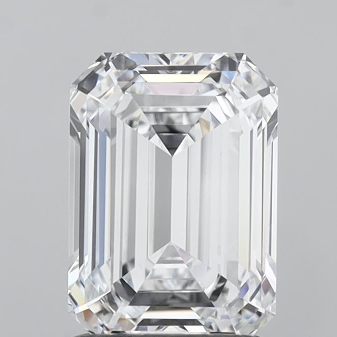 1.61 ct. emerald Lab Grown Diamond front image