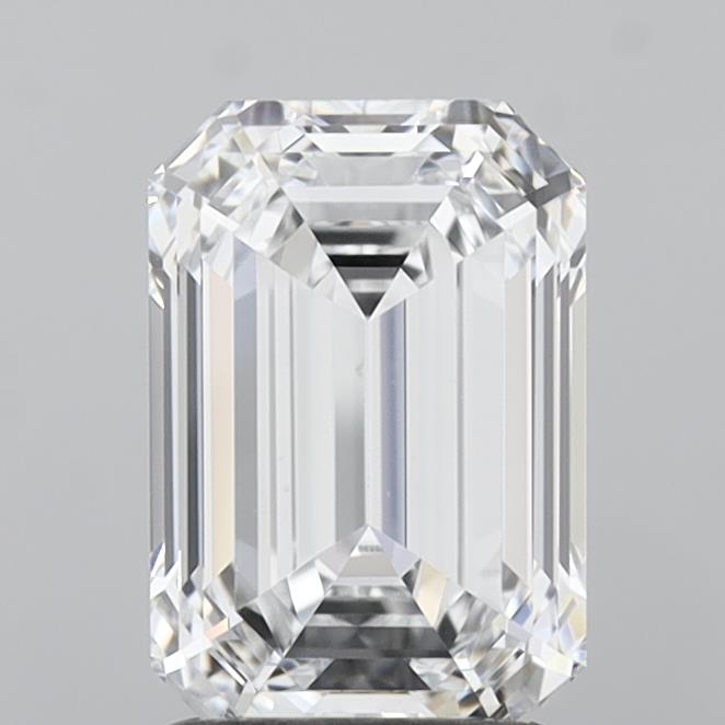 2.12 ct. emerald Lab Grown Diamond front image