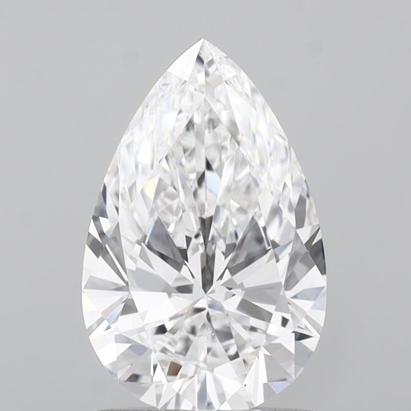 1.12 ct. pear Lab Grown Diamond front image