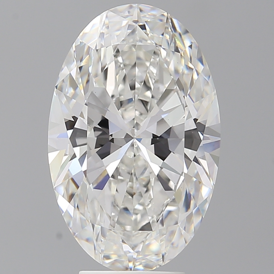 Oval 5.57ct F VVS2