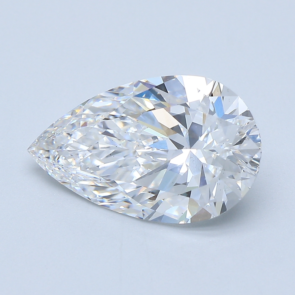 Pear 4.02ct D VS2