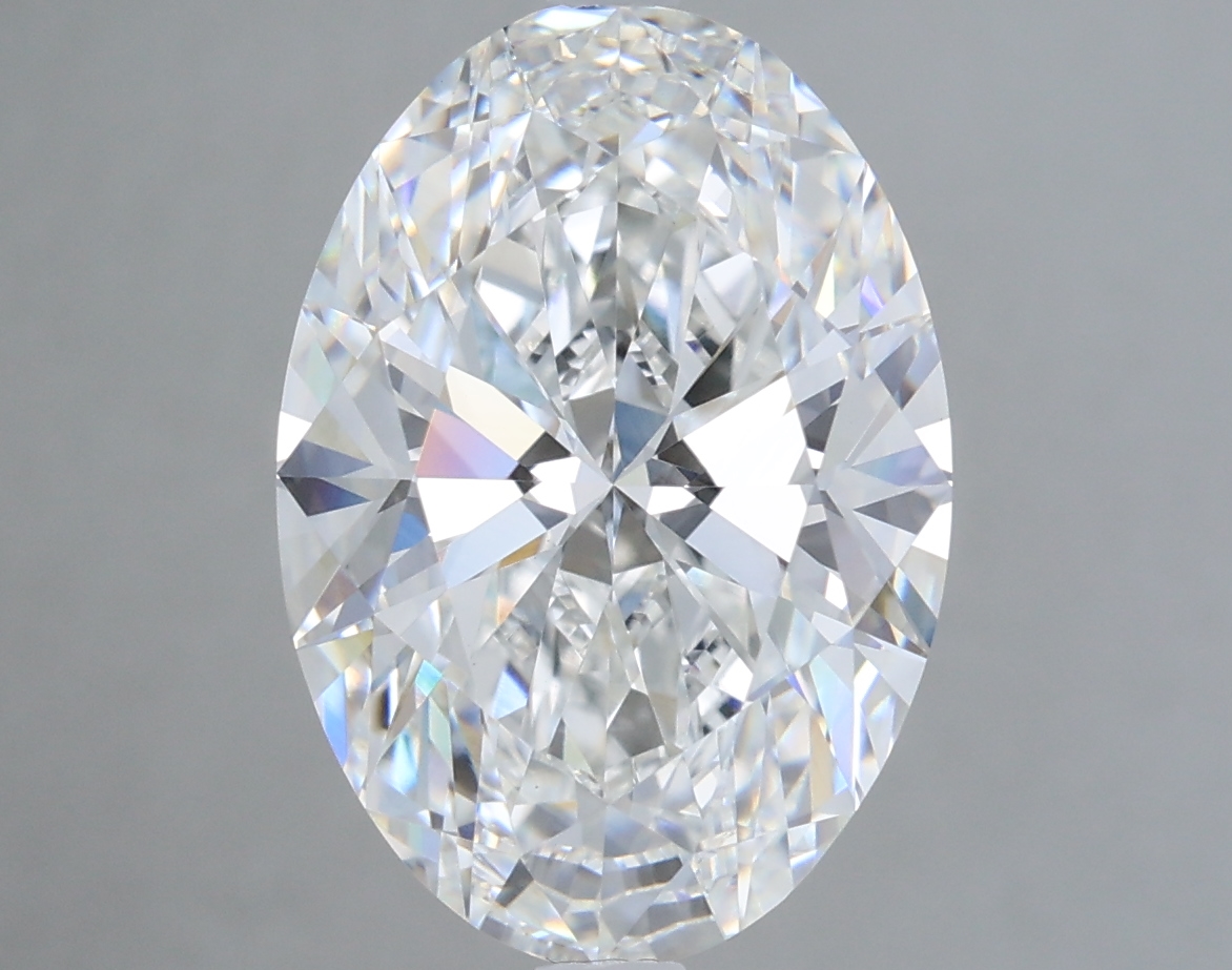 5.05 ct. oval Lab Grown Diamond front image