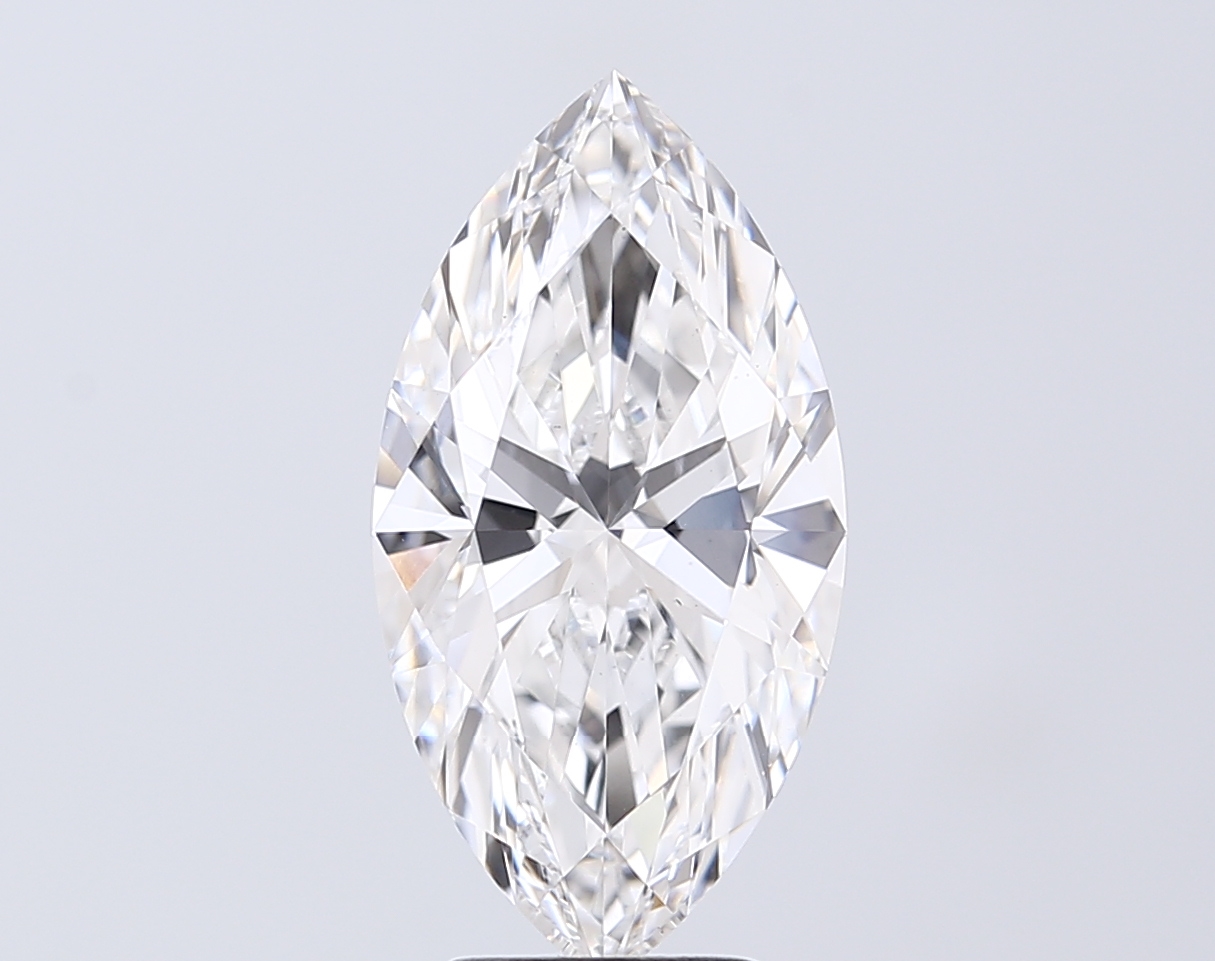 4.08 ct. marquise Lab Grown Diamond front image