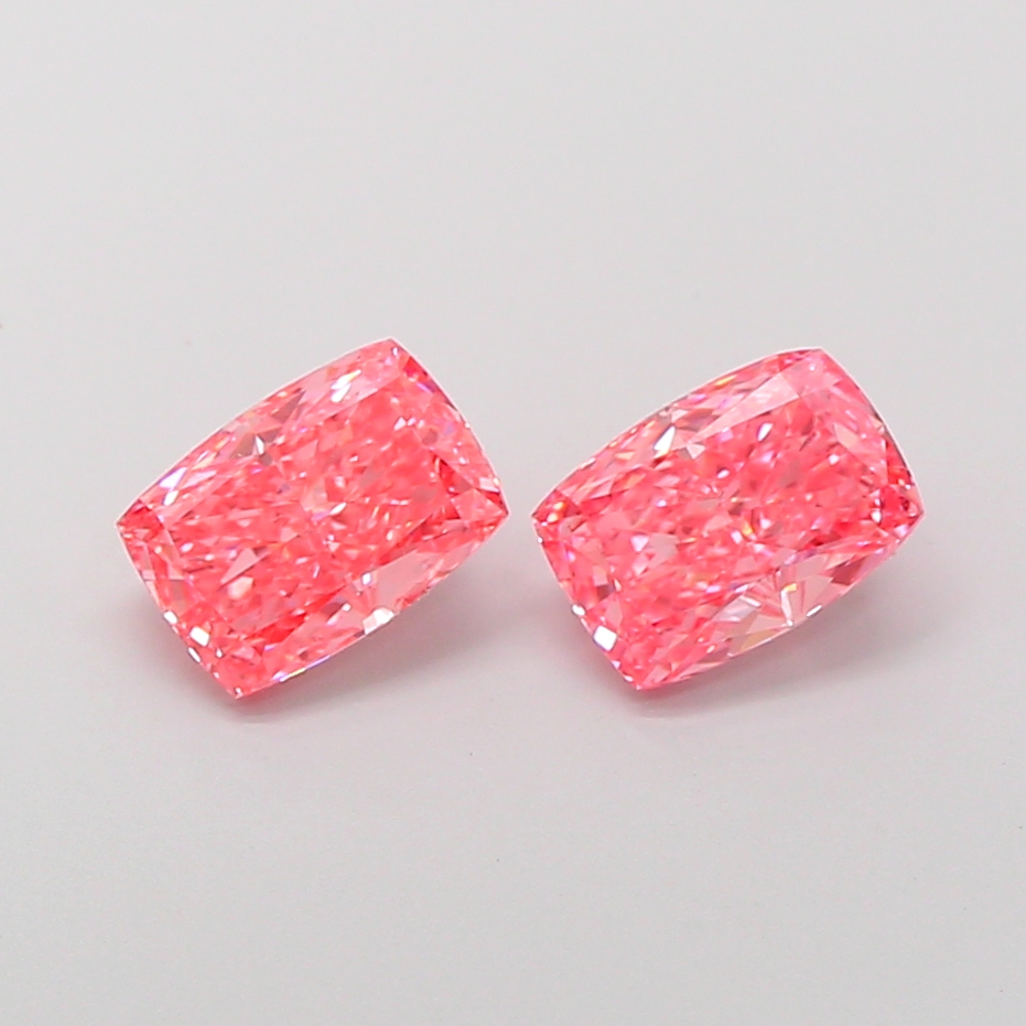 1.2ct Cushion Fancy Vivid Pink VS1 IGI