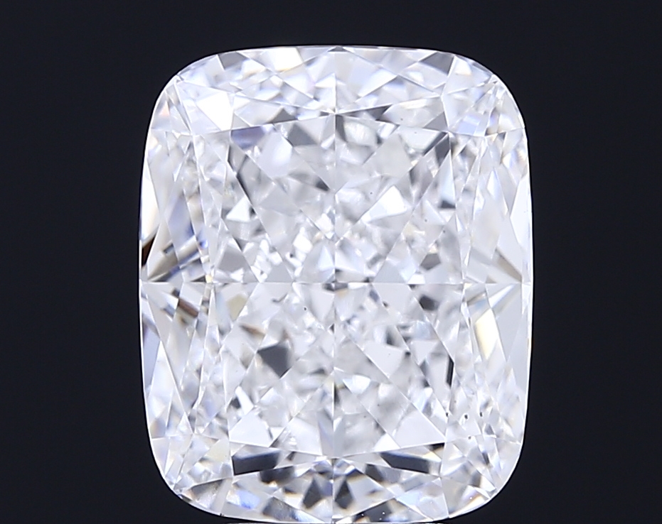 7.05 ct. cushion Lab Grown Diamond front image